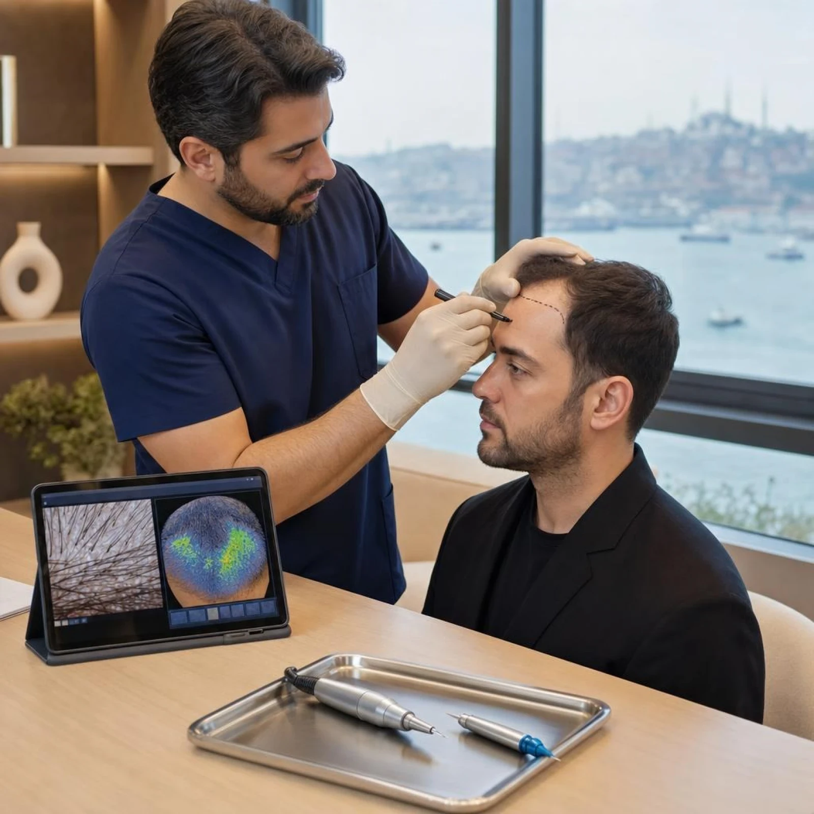 Si vous envisagez une greffe de cheveux en Turquie, quelle technique, FUE ou DHI, vous conviendrait le mieux ?
