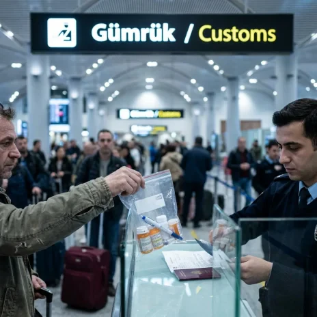 Geneesmiddelen meenemen door de Turkse douane